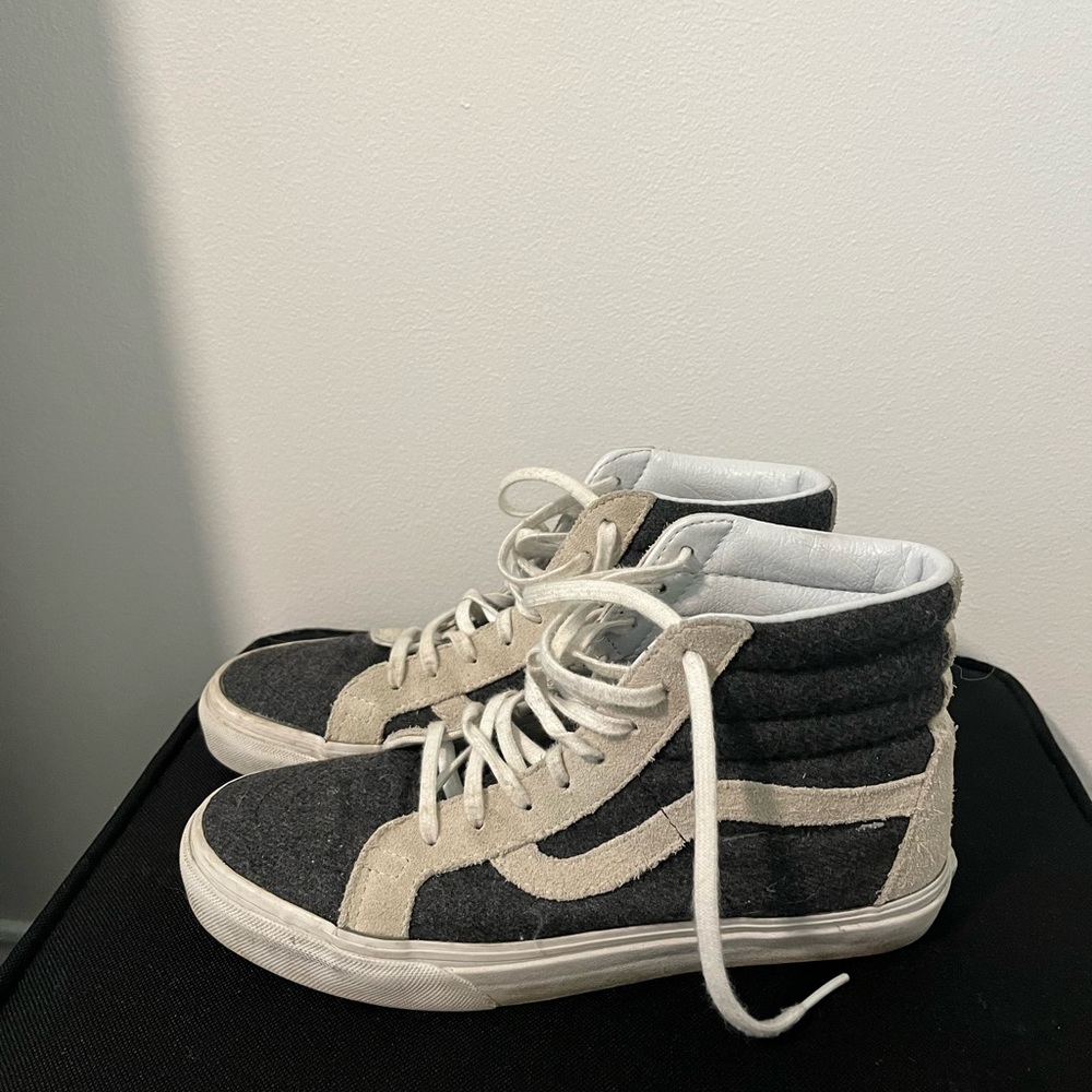 madewell wool high top vans Women’s Size 8